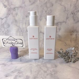 USTAWI Skincare Gift Set-Micellar Water Gel&Detoxifying Toner,Full Size-2pc-NEW